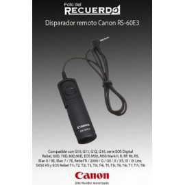 Disparador remoto Canon RS-60E3