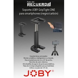 Soporte JOBY GripTight ONE para smartphones (negro/carbón)