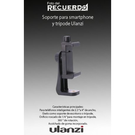 Soporte para smartphone y trípode Ulanzi