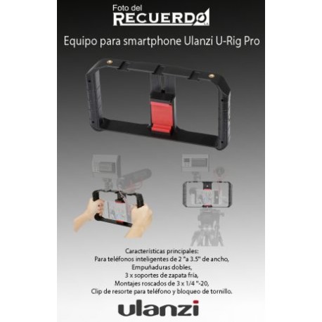 Equipo para smartphone Ulanzi U-Rig Pro