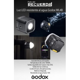 Luz LED resistente al agua Godox WL4B