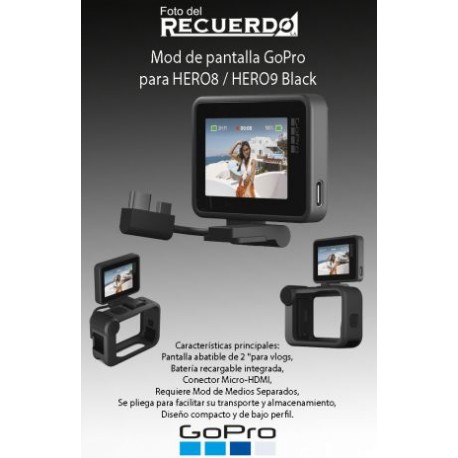 Mod de pantalla GoPro para HERO8 / HERO9 Black