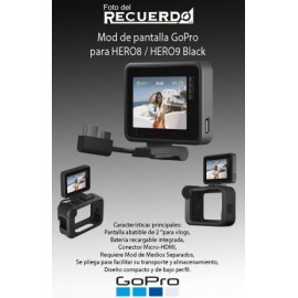 Mod de pantalla GoPro para HERO8 / HERO9 Black