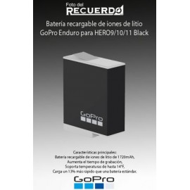 Batería recargable de iones de litio GoPro Enduro para HERO9/10/11 Black