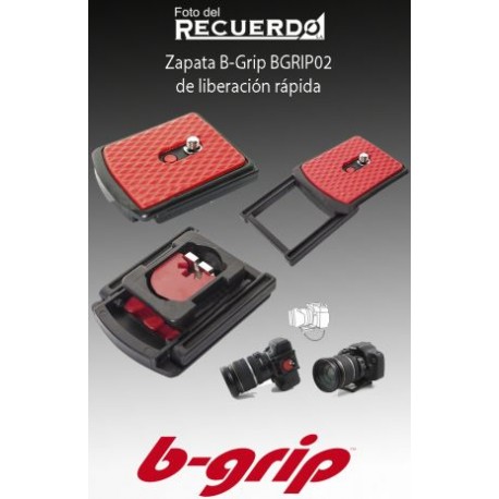 Zapata B-Grip BGRIP02 de liberación rápida