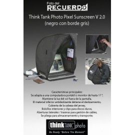 Think Tank Photo Pixel Sunscreen V 2.0 (negro con borde gris)