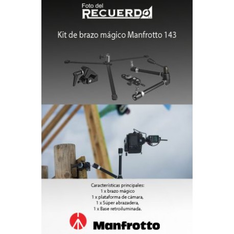 Kit de brazo mágico Manfrotto 143