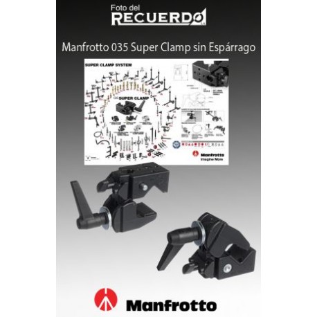 Manfrotto 035 Super Clamp sin Espárrago