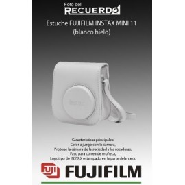 Estuche FUJIFILM INSTAX MINI 11 (blanco hielo)