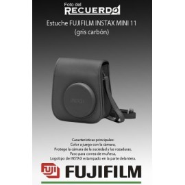 Estuche FUJIFILM INSTAX MINI 11 (gris carbón)