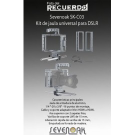 Sevenoak SK-C03 Kit de jaula universal para DSLR