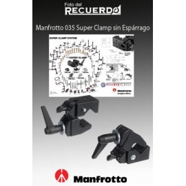 Manfrotto 035 Super Clamp sin Espárrago