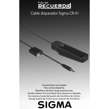 Cable disparador Sigma CR-41