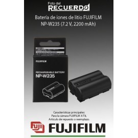 Batería de iones de litio FUJIFILM NP-W235 (7.2 V, 2200 mAh)