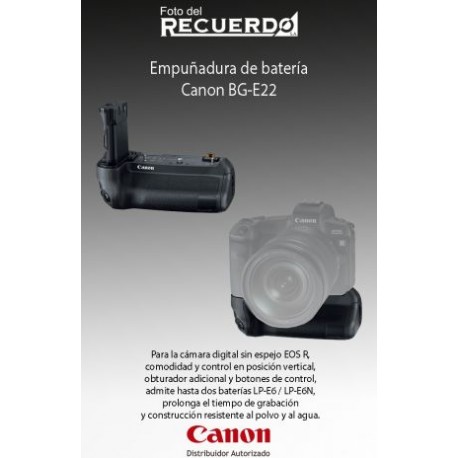 Empuñadura de batería Canon BG-E22