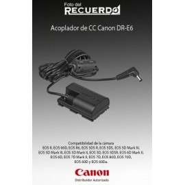 Acoplador de CC Canon DR-E6