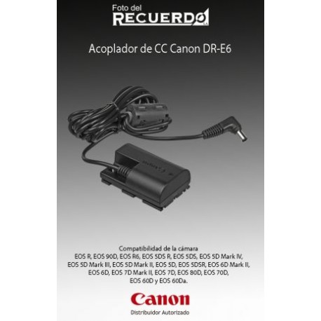 Acoplador de CC Canon DR-E6