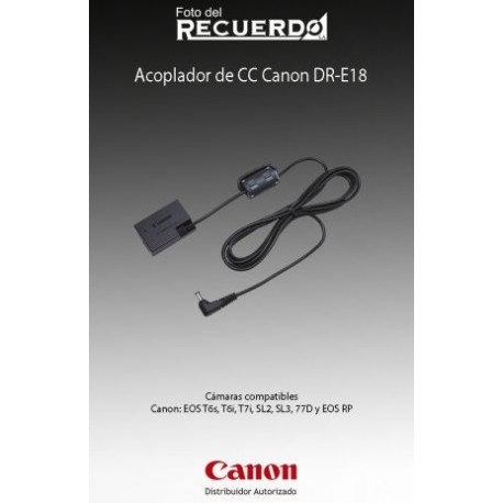 Acoplador de CC Canon DR-E18