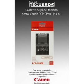 Cassette de papel tamaño postal Canon PCP-CP400 (4 x 6")