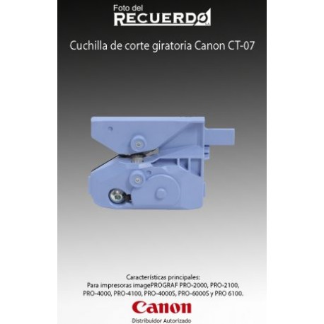 Cuchilla de corte giratoria Canon CT-07