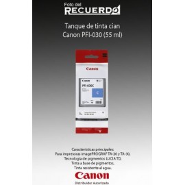 Tanque de tinta cian Canon PFI-030 (55 ml)