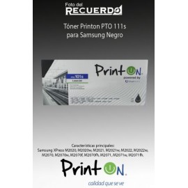 Tóner Printon PTO 111s para Samsung Negro