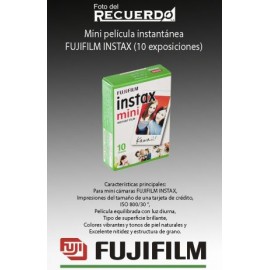 Mini película instantánea FUJIFILM INSTAX (10 exposiciones)