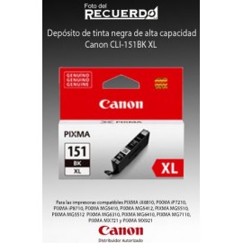 Depósito de tinta negra de alta capacidad Canon CLI-151BK XL