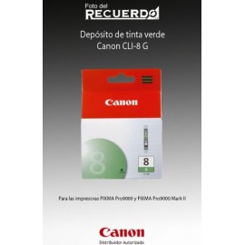 Depósito de tinta verde Canon CLI-8 G