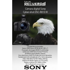 Cámara digital Sony Cyber-shot DSC-RX10 IV