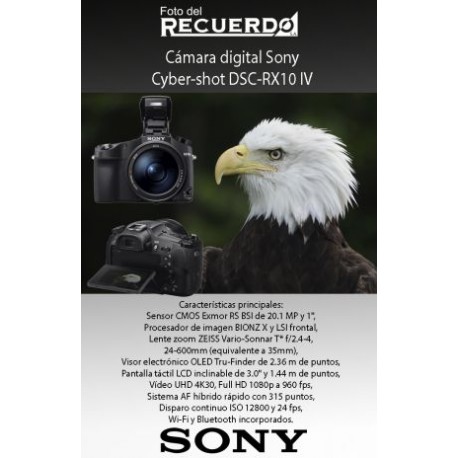 Cámara digital Sony Cyber-shot DSC-RX10 IV