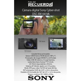 Cámara digital Sony Cyber-shot DSC-RX100 VA