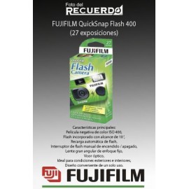 FUJIFILM QuickSnap Flash 400 (27 exposiciones)