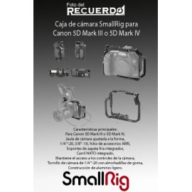 Caja de cámara SmallRig para Canon 5D Mark III o 5D Mark IV