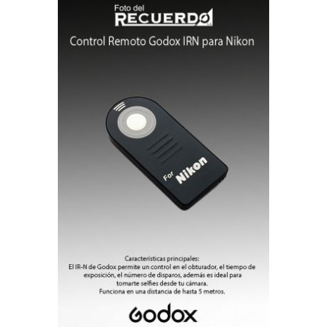 Control Remoto Godox IRN para Nikon