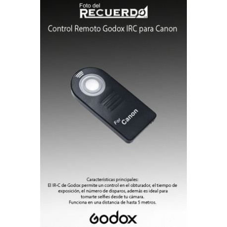 Control Remoto Godox IRC para Canon