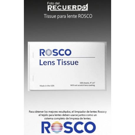 Tissue para lente ROSCO