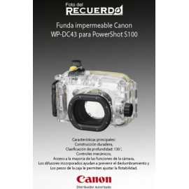 Funda impermeable Canon WP-DC43 para PowerShot S100