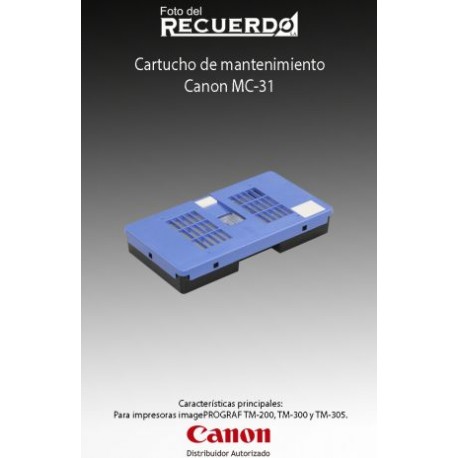 Cartucho de mantenimiento Canon MC-31