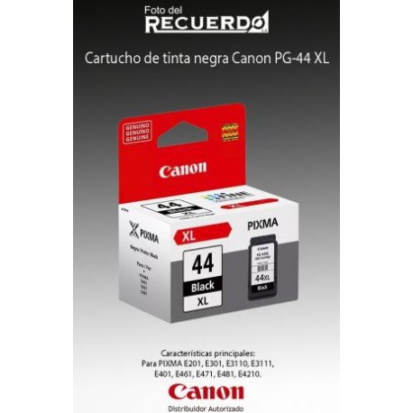 Cartucho de tinta negra Canon PG-44 XL