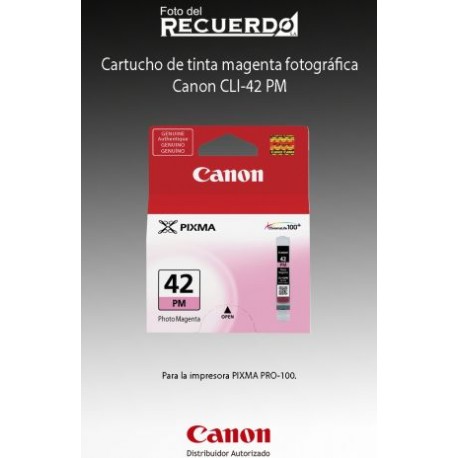 Cartucho de tinta magenta fotográfica Canon CLI-42 PM